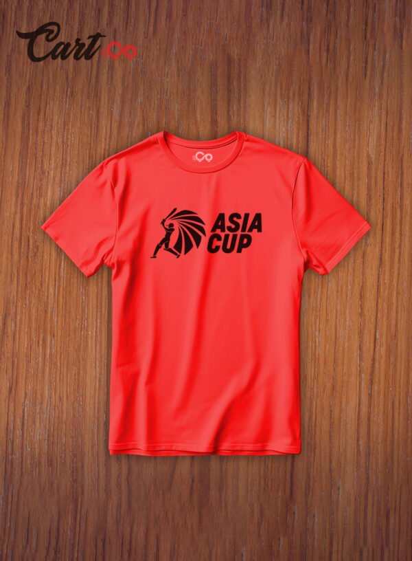 Asia Cup Black Printed T-Shirt - Image 3