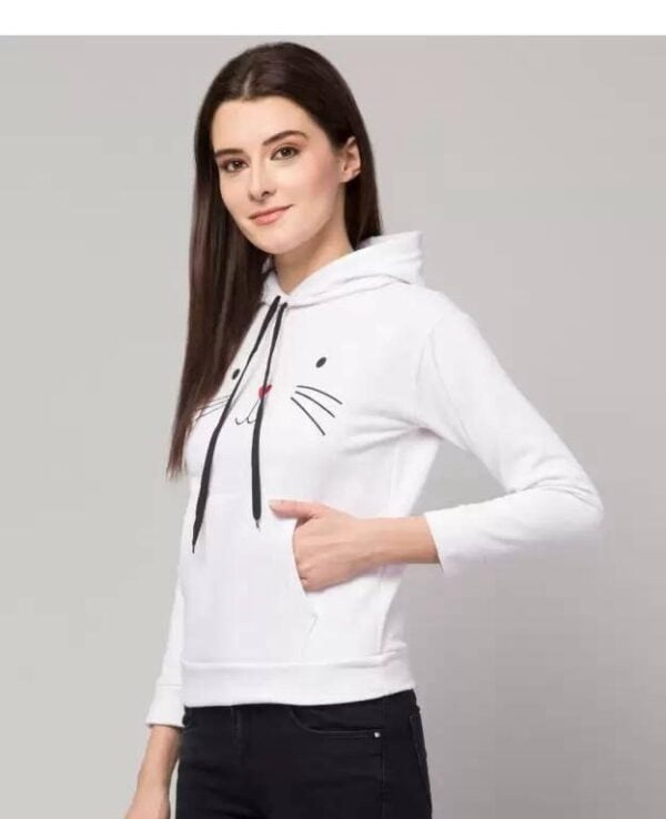 Women's Fleece Hoodie - Image 3