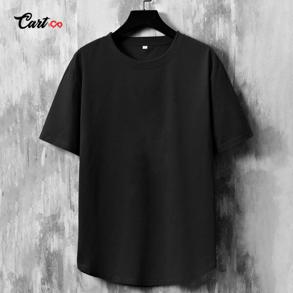 Down Wings Rain Bow Reflective Printed Oversized Round Neck T-Shirts - Image 2